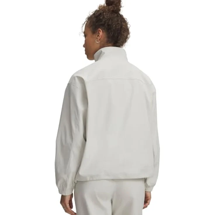 Under Armour UNSTOPPABLE WVN FZ, Funktionsjacke mit wasserabweisender Funktion, elastischem Gewebe und hochabschließendem Kragen, SUMMIT WHITE, Größe:M – Bild 2