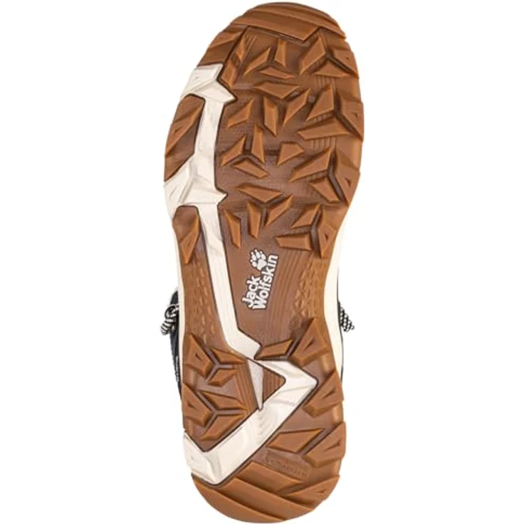 Jack Wolfskin Everquest Texapore Mid W, Damen Wanderschuhe mit wasserdichter Membran für Wintereinsätze, Blau, Größe 39 – Bild 6