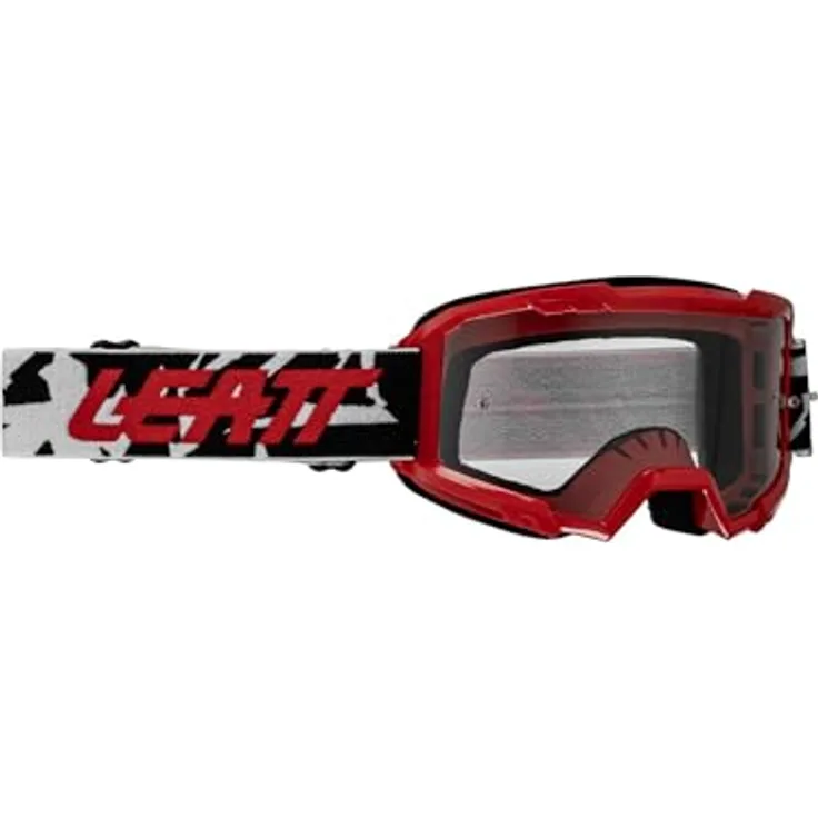 Leatt Skibrille, High-Performance mit antiverschleiß Gläsern, schwarz