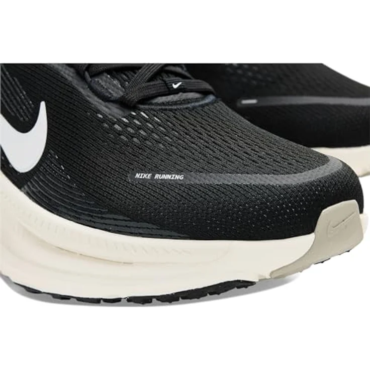 Nike Vomero 18 Flt, Laufschuh mit optimaler Dämpfung, Silber/Volt/Schwarz, Größe 40.5 – Bild 8