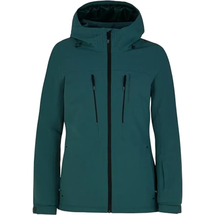 Protest PRTBEVERLY Skijacke, wasserdicht und atmungsaktiv, Rainstorm Blue, Größe M/38
