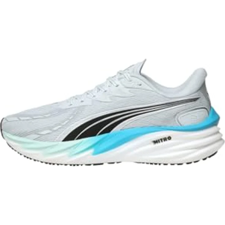Puma Velocity NITRO 4, Herren Laufschuhe mit NITROFOAM™ Zwischensohle, Blau, Größe 46.5 – Bild 2