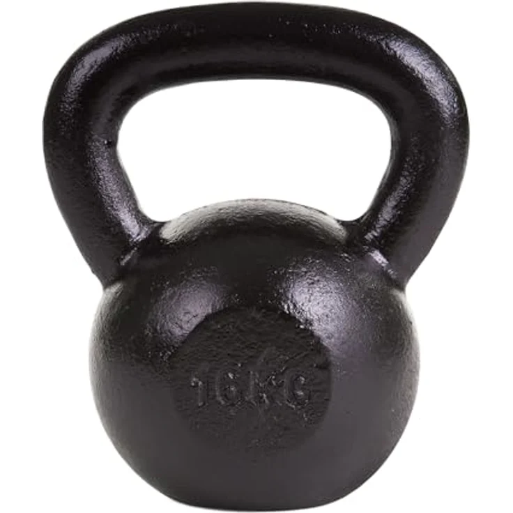 Sport-Thieme Kettlebell | In 11 Gewichtsstufen | Aus massiven Gusseisen | Für Heimtrainings | Griff glatt u. lackiert | 10 Jahre Garantie | Outdoor-geeignet | Markenqualität – Bild 2