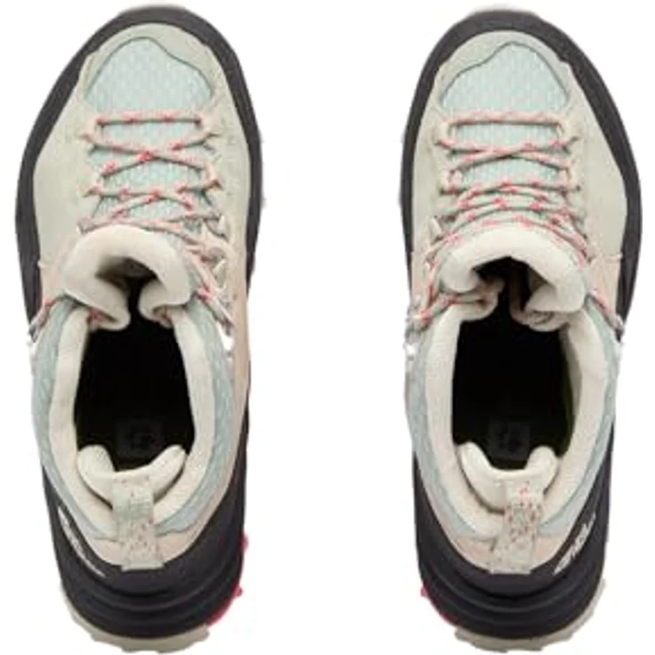 Jack Wolfskin CYROX TEXAPORE MID W, Damen Wanderschuh mit wasserdichtem TEXAPORE Gewebe, atmungsaktiv, VIBRAM-Außensohle, anthrazit – Bild 6