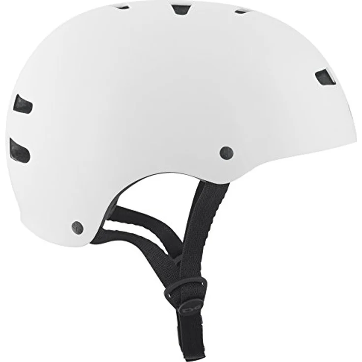 TSG Halbschalenhelm, Skate-/BMX-Helm mit stabiler ABS-Außenschale, weiß gespritzt, individuell anpassbar – Bild 6