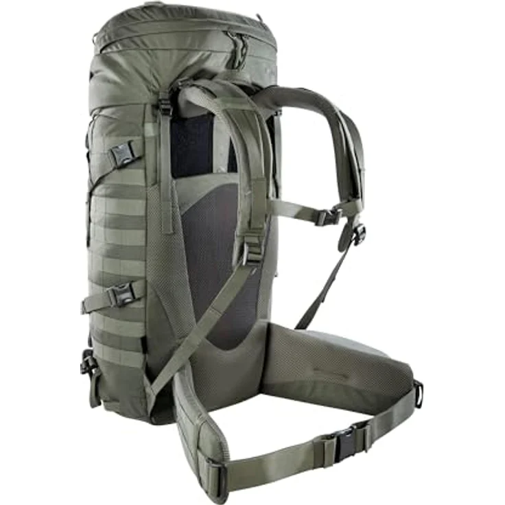 Tatonka Pyrox Wanderrucksack, 70 cm, stone grey olive, 100% Polyamid, kompakte Maße 29 cm x 22 cm – Bild 2
