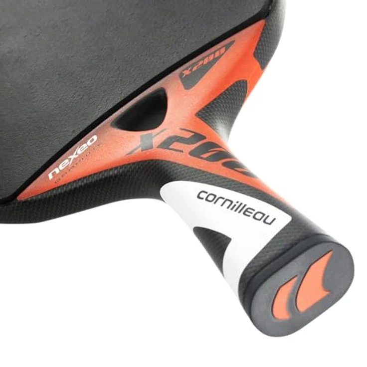 Cornilleau Nexeo Graphite X200, Outdoor Tischtennisschläger mit Profispieleigenschaften – Bild 8
