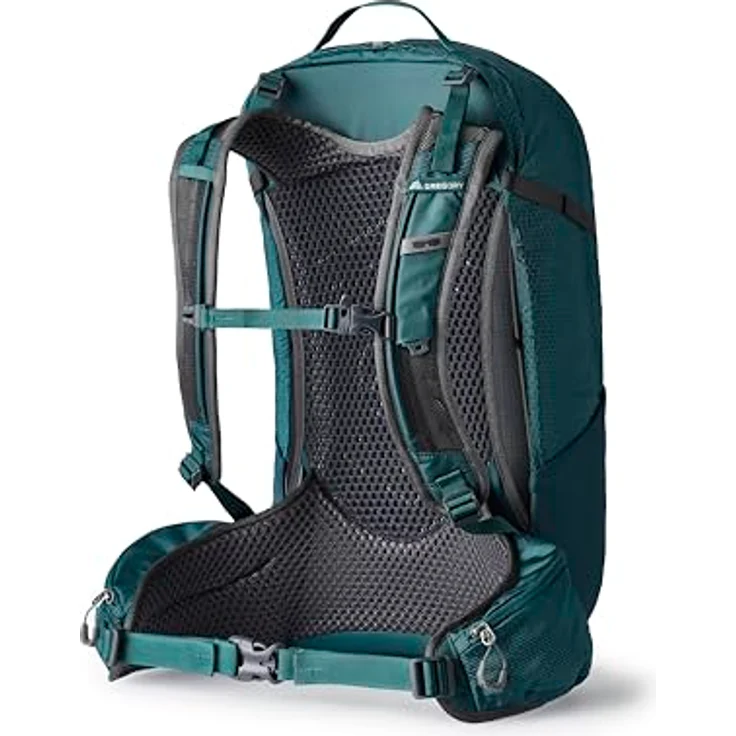 Gregory Juno 24 Rucksack Damen grün - Verstellbarer Hüftgurt, atmungsaktives Rückenteil, stabiler Leichtmetallrahmen – Bild 2