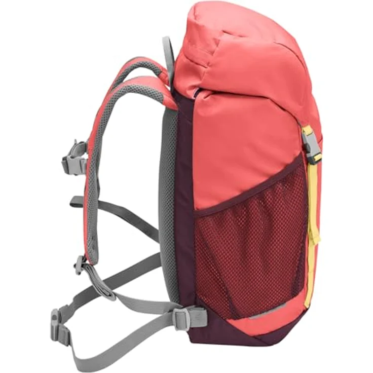 Jack Wolfskin Kids Explorer Trekkingrucksack, 47 cm, sunset coral, 100% Polyester, kompakt und robust – Bild 5