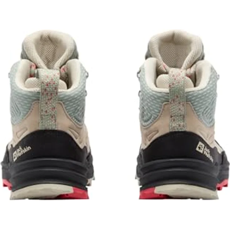 Jack Wolfskin CYROX TEXAPORE MID W, Damen Wanderschuh mit wasserdichtem TEXAPORE Gewebe, atmungsaktiv, VIBRAM-Außensohle, anthrazit – Bild 4