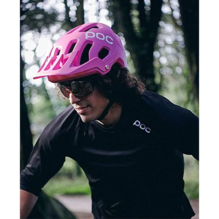 POC Tectal Fahrradhelm, Actinium Pink Matt, Größe XS/S, für Damen und Herren – Bild 5