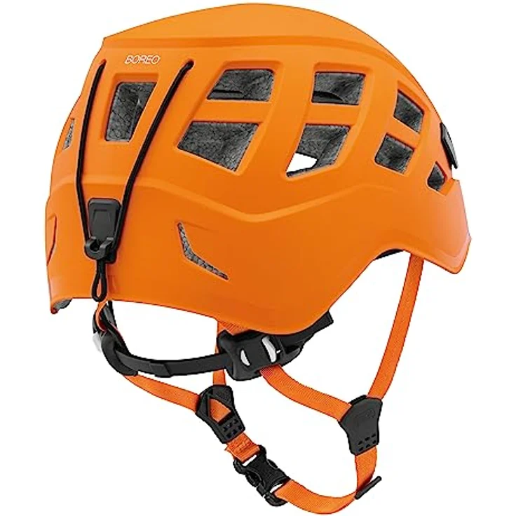 Petzl Boreo Helm Größe M/L, Kletterhelm aus ABS mit Innenschalen aus EPP und EPS, orange – Bild 2