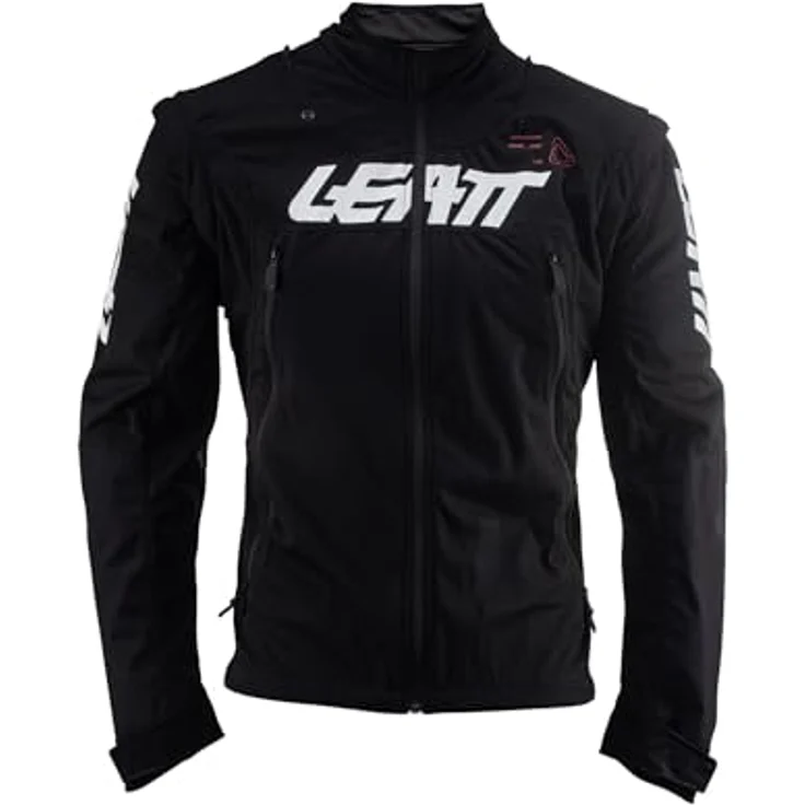 Leatt Jacke Moto 4.5 Lite, Motorradjacke mit wasserabweisender HydraDri-Membran, Größe S – Bild 1