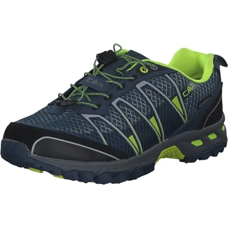 CMP Campagnolo Altak WP, Herren Wanderschuhe mit Clima Protect Membran und CMP FullOn Grip Sohle, Blau (45)