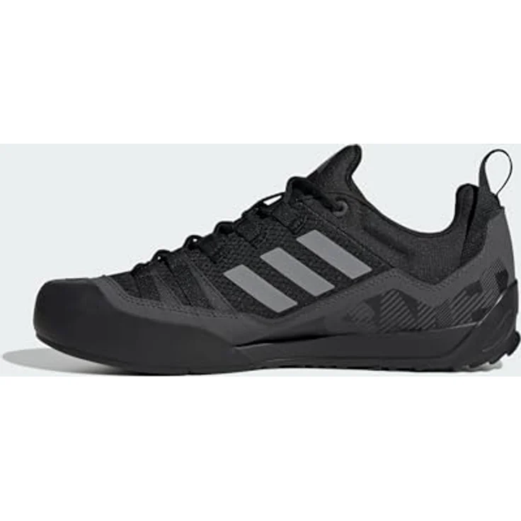 adidas Terrex Swift Solo 2, Herren Wanderschuhe, atmungsaktiv, griffige Laufsohle, Schwarz – Bild 2