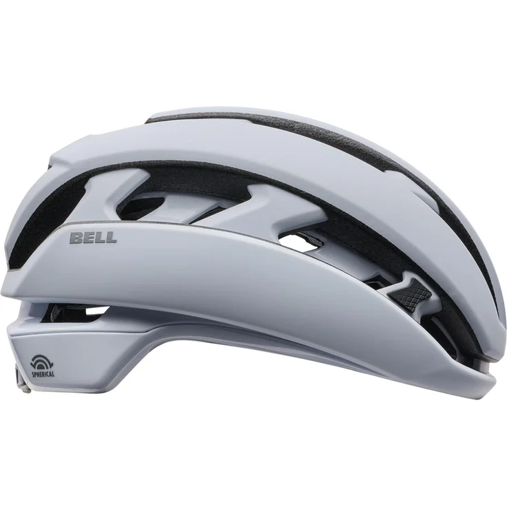 Bell XR Spherical, Fahrradhelm mit Spherical MIPS Technologie und hervorragender Belüftung, Solid White, Größe M
