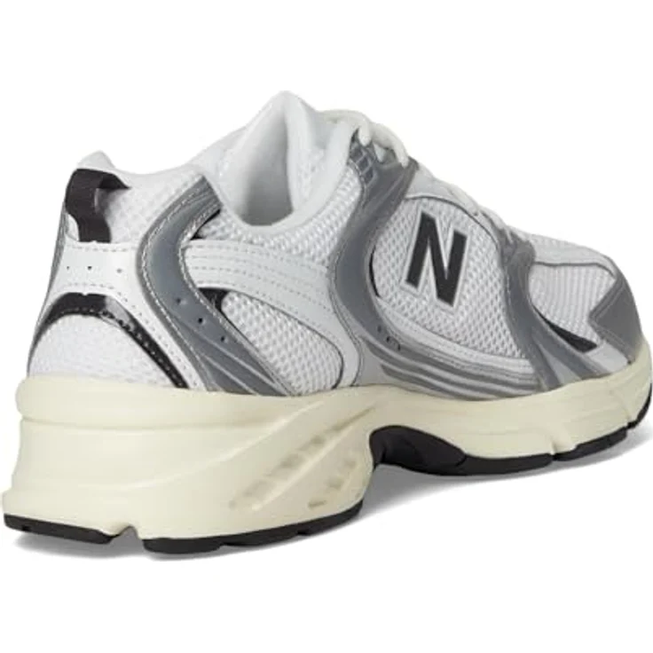 New Balance U530ESA, Laufschuhe mit ABZORB-Zwischensohle, Silber, Größe 40.5 – Bild 5