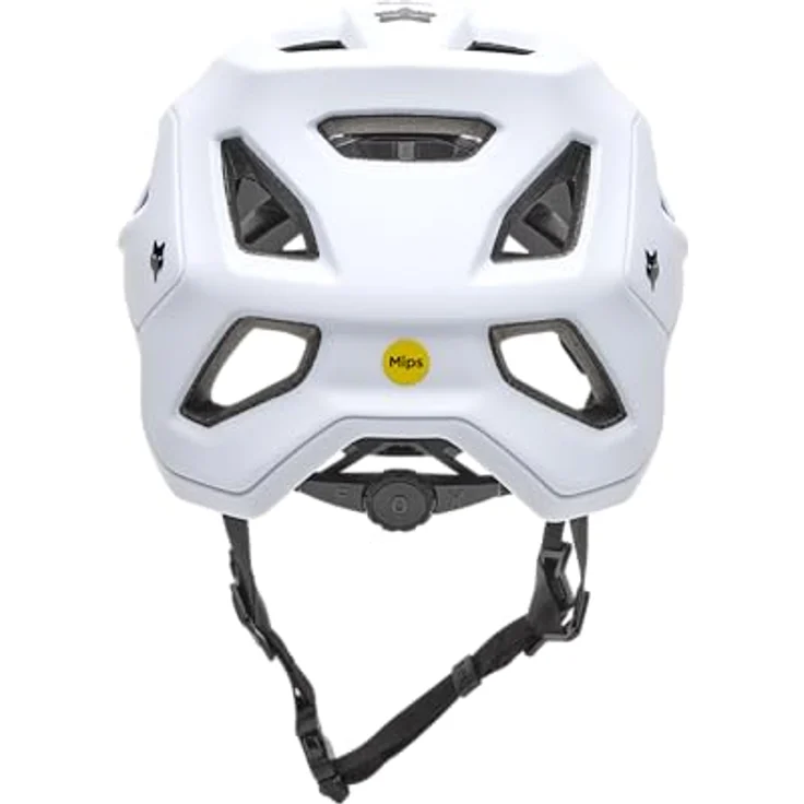 Fox Racing Speedframe Helm Solid, MIPS Schutzsystem, optimierte Belüftung, Weiß, Größe M – Bild 4