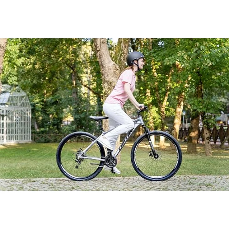 Chillaxx Bike Legend Aluminium Mountainbike, 24-29 Zoll, Shimano 21 Gang Schaltung, für Herren und Damen – Bild 6