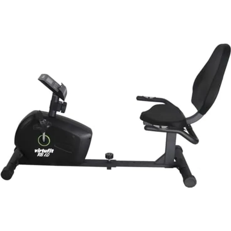 VirtuFit RB 1.0 Heimtrainer Ergometer - Klappbar, 8 Widerstandsstufen, Senioren - 150 kg Belastbarkeit - Schwarz