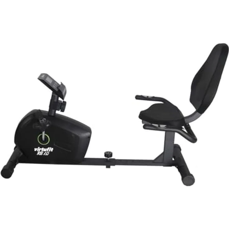 VirtuFit RB 1.0 Heimtrainer Ergometer - Klappbar, 8 Widerstandsstufen, Senioren - 150 kg Belastbarkeit - Schwarz – Bild 1