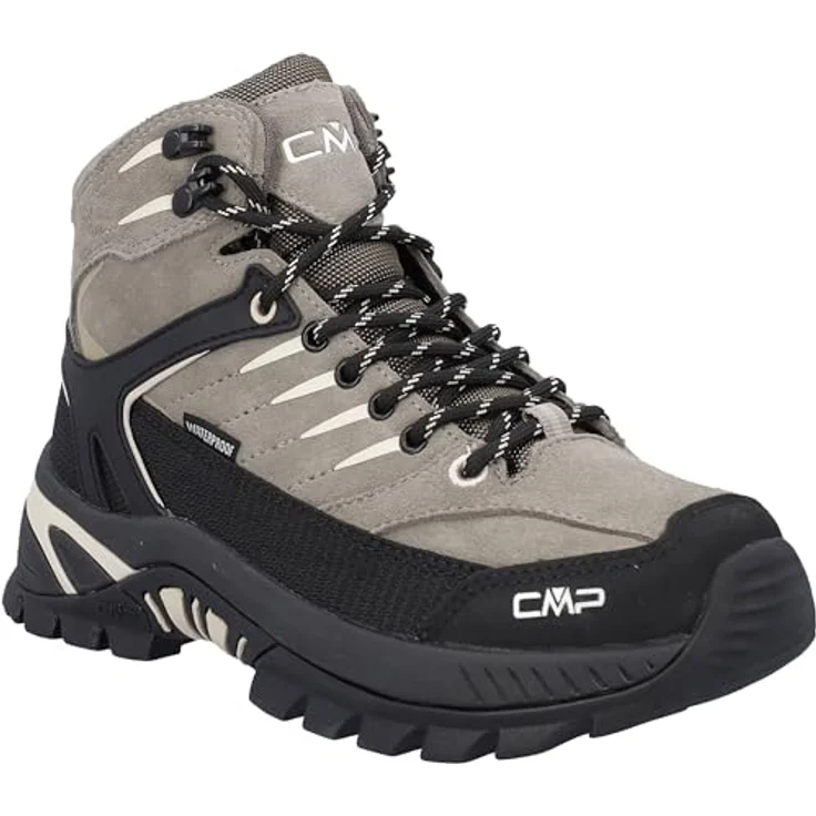 CMP Rigel 2.0 MID Trekking WP Damen Wanderschuh, wasserdicht, Veloursleder, SPACE-SKY BLUE – Bild 7