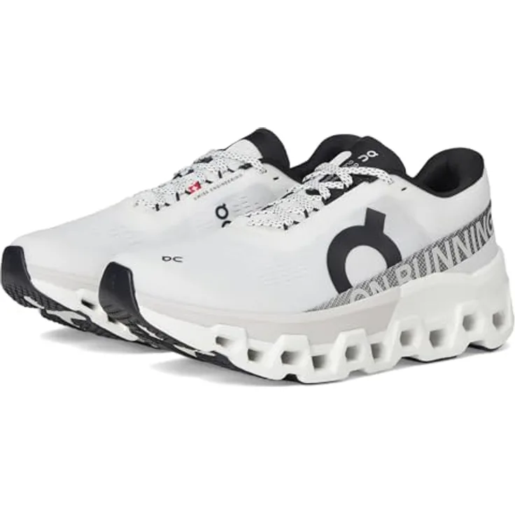 ON Schuhe 3WE1011 Laufschuhe für Damen, extrem leichtes Obermaterial aus 100% recyceltem Mesh, Dämpfung mit CloudTec®-Technologie, Sprengung 6 mm