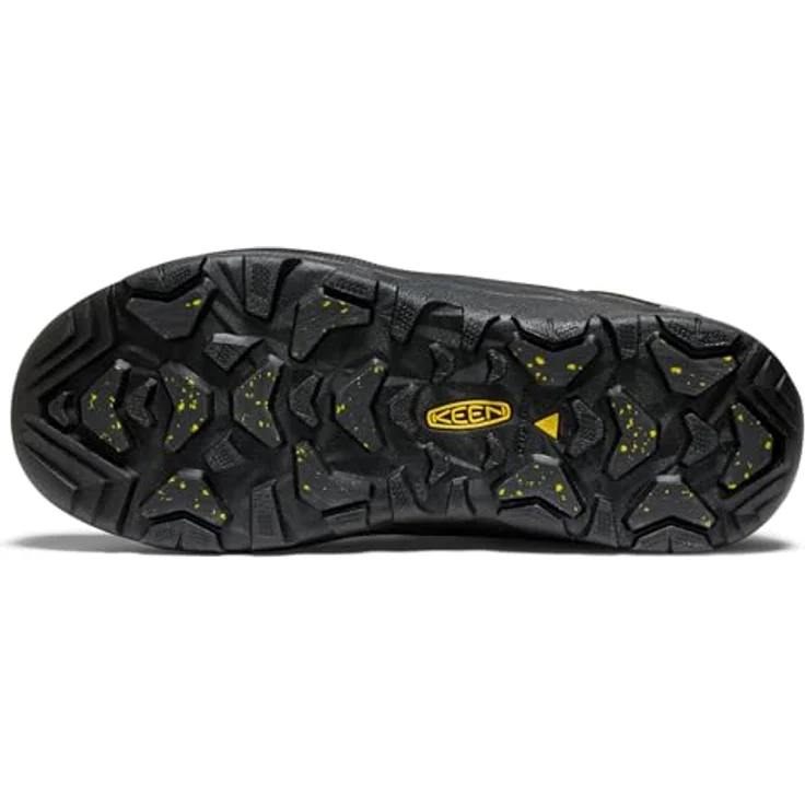 Keen Revel IV Mid Polar, Wasserdichter Wanderschuh aus Nubukleder und Mesh, thermische Einlegesohle für -32 °C, Dark Earth/Caramel Cafe, Größe EU 44 – Bild 6