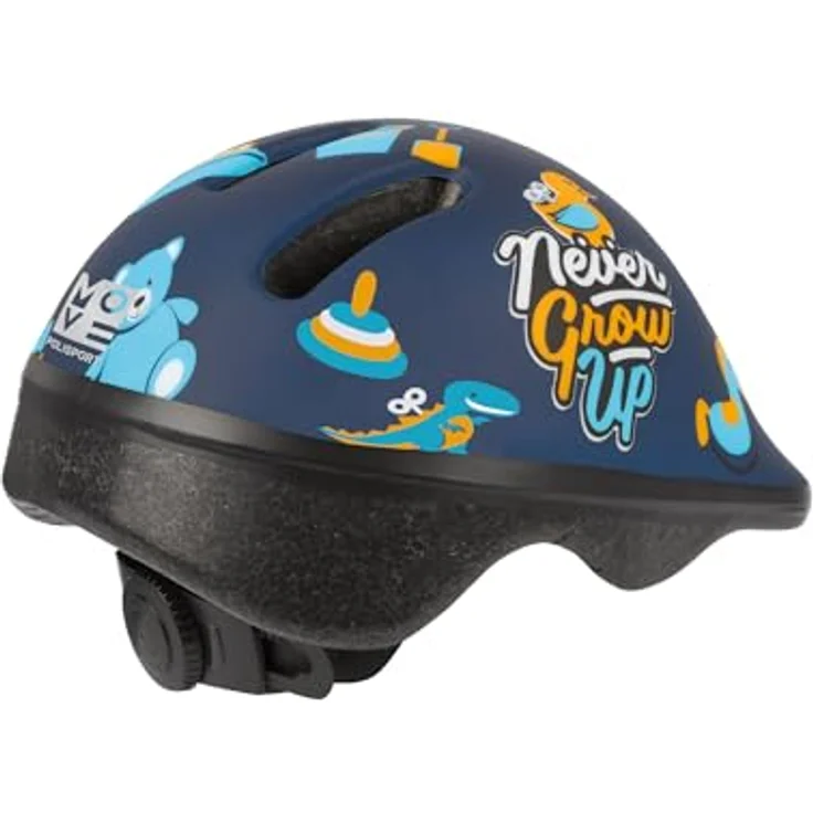 Polisport Velohelm für Kinder, Größe 44 - 48 cm, sicher und komfortabel – Bild 2