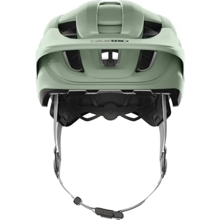 ABUS MTB-Helm CliffHanger, leichter Fahrradhelm mit ActiCage-Technologie und TriVider Riemensystem, für Damen und Herren, Grün, Größe L – Bild 2