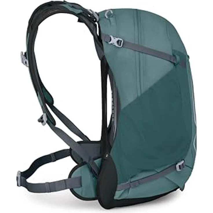 Osprey Hikelite 26, Wanderrucksack 51 cm, grau, 100% Nylon, kompakt und leicht – Bild 7