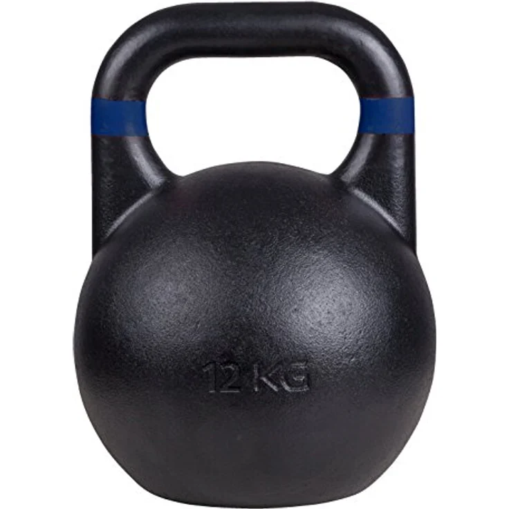 Sport-Thieme Kettlebell Competition | Profi Wettkampf Kugelhantel aus pulverbeschichteten Stahl | In 7 farblich markierten Gewichtsklassen: 8-32 kg | Einheitliche Größe: 21x21x28 cm – Bild 2