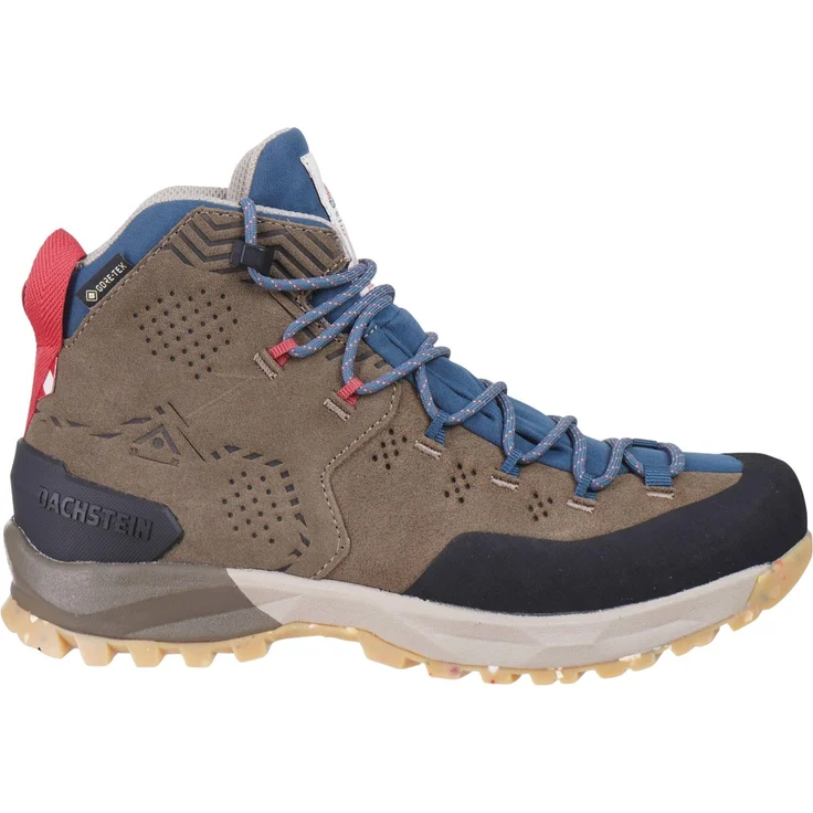Dachstein Westgrat MC GTX 1925, Wanderschuhe Damen aus Veloursleder mit GORE-TEX Membran, schwarz