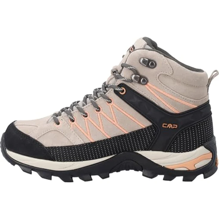 CMP Rigel Mid Wp, Damen-Trekkingschuhe mit wasserdichter Membran und hoher Traktion, grau – Bild 3