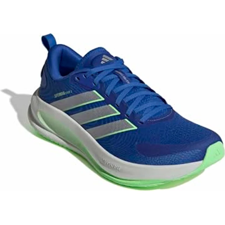 adidas Supernova Ease 2, Laufschuhe für Herren mit Dreamstrike Zwischensohle und Gummiaußensohle, grau mit Printdetails – Bild 4