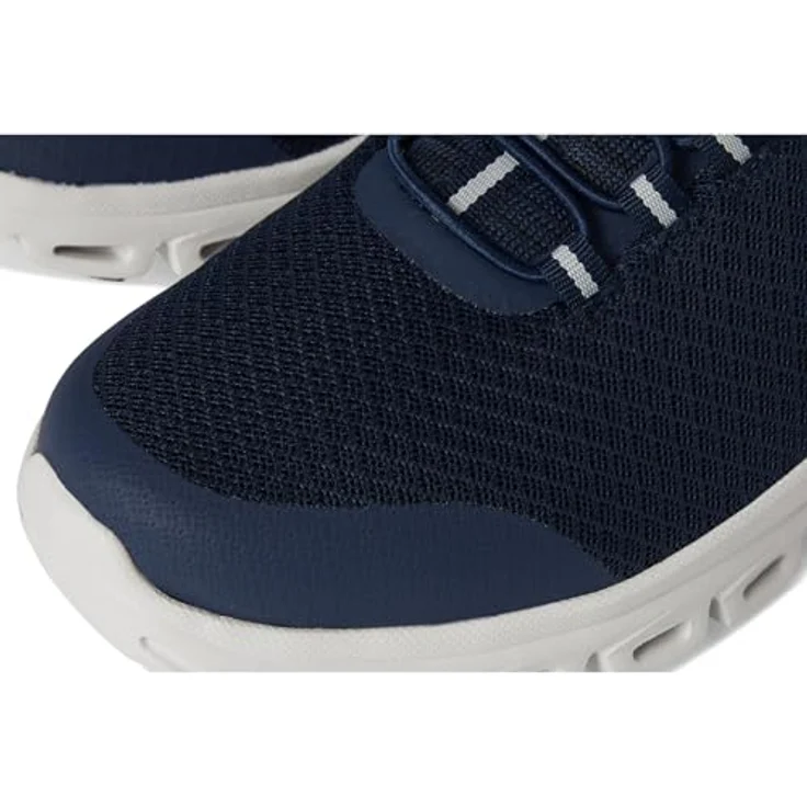 Skechers Glide Step, Herren Trainingsschuh in Blau NVY, Größe 43, Synthetik-Obermaterial, Sneaker-Stil – Bild 6