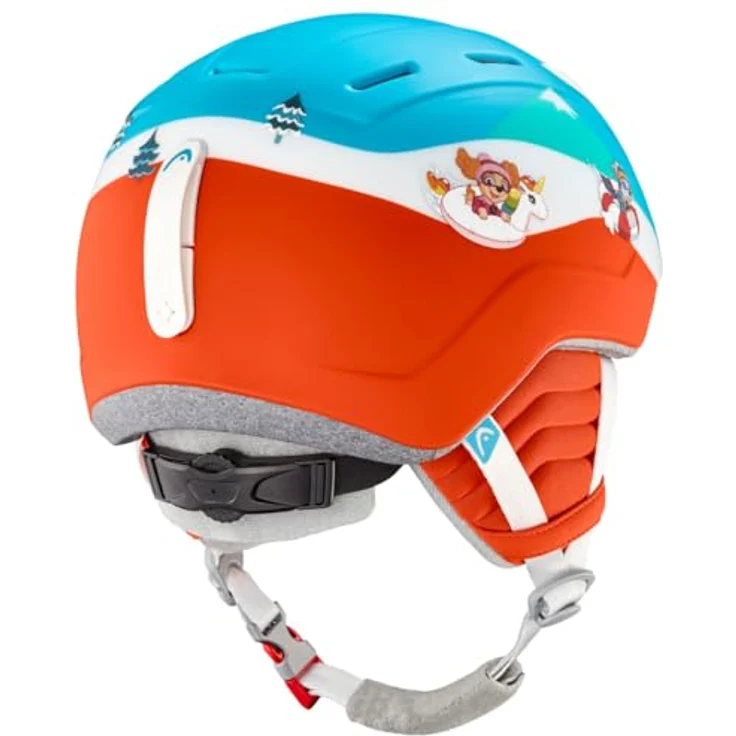 HEAD MOJO PAW Set Ski- und Snowboardhelm mit Brille, Paw Patrol Design, Rot/Blau, anpassbare Helmgröße und Tragekomfort – Bild 3
