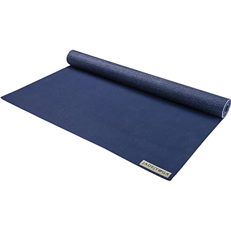 JadeYoga Voyager rutschfeste Naturkautschuk Yogamatte, 1.6mm dick, 173cm lang, latexfrei, geeignet für Anusara und Hatha Yoga – Bild 1