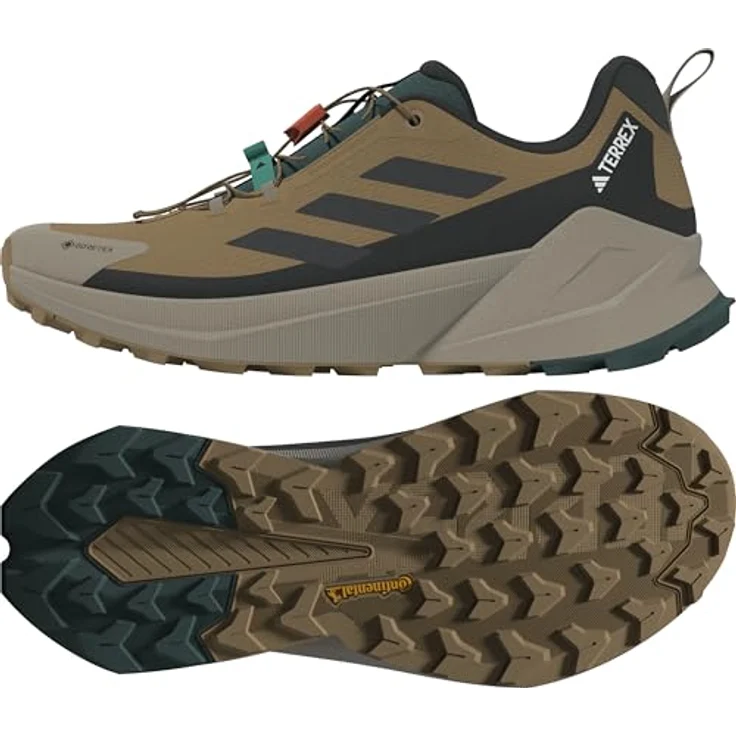 adidas TERREX Hikingschuh, wasserdicht mit GORE-TEX, robuste Außensohle aus Continental™, schwarz – Bild 9