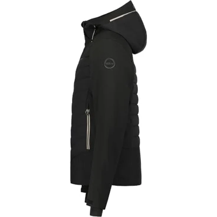 Icepeak Fremont Herren Winterjacke, wasserdicht, 2-Wege-Stretchmaterial, Schwarz, Größe 50 – Bild 3