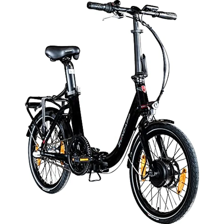 ZNDAPP ZXT20 E Bike 20 Zoll Faltrad Damen Herren Klapprad Ebike  Elektrofahrrad klappbar E-Bike Fahrrad Elektro mit Nabenmotor Pedelec  Unisex Erwachsene (schwarz): Tests, Infos & Preisvergleich