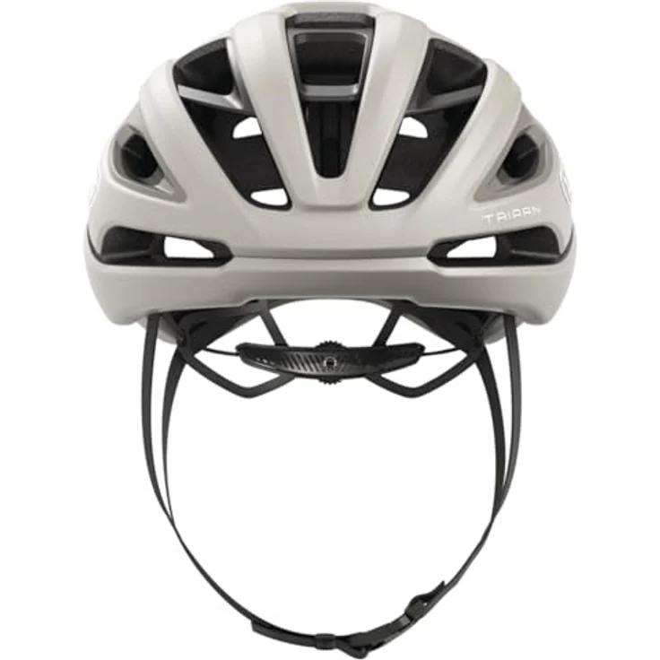 ABUS Gravel-Helm Taipan - leichter, gut belüfteter Fahrradhelm mit Brillenhalterung für Jugendliche, Frauen und Männer - Größe M, beige – Bild 2