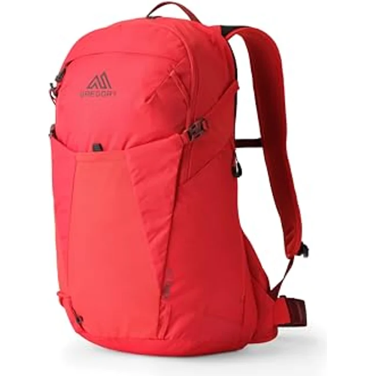Gregory Kiro 24, Wanderrucksack mit 24 L, 53 cm, leicht und atmungsaktiv, Rot (Lava Red) – Bild 1
