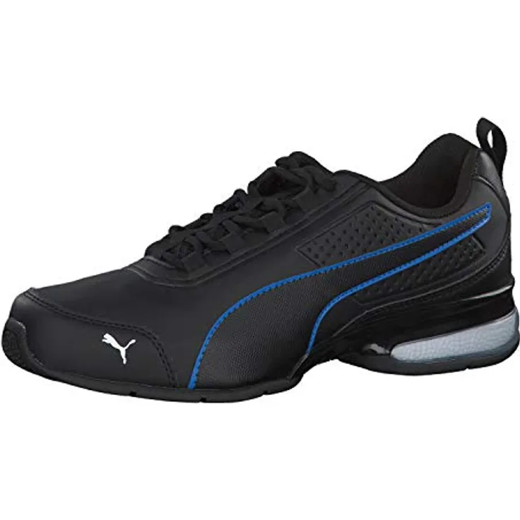 PUMA Herren Laufschuhe Leader VT SL, Schnürschuhe aus Synthetik, Schwarz, Größe EU 40
