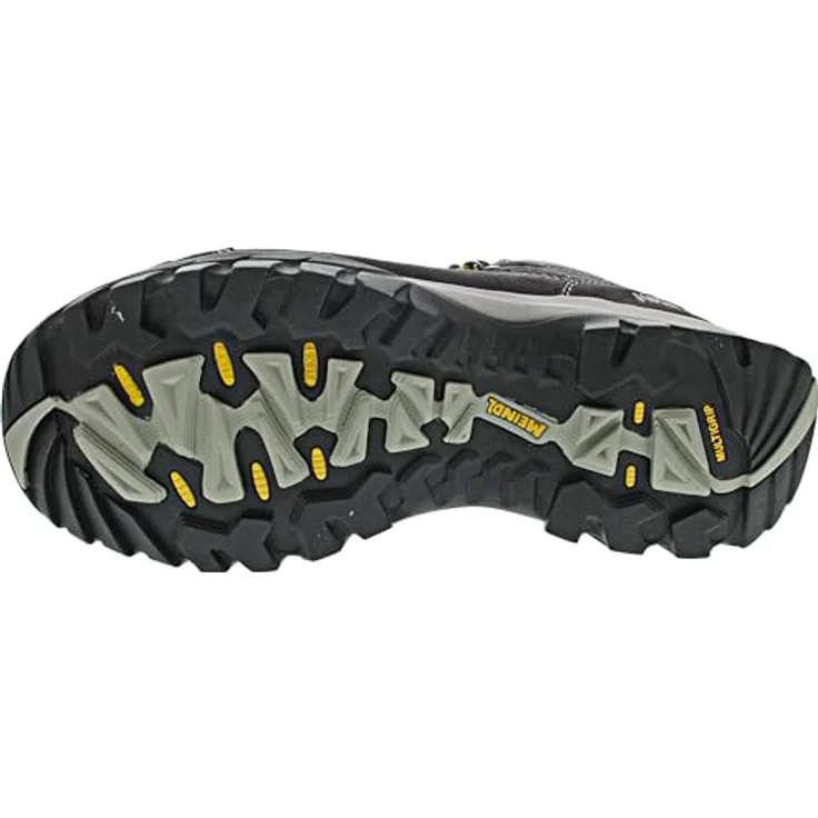 Meindl SALO MID GTX Herren Wanderschuhe, strapazierfähiges Leder, wasser- und winddichte GORE-TEX Membran, grau, Größe 42,5 – Bild 6
