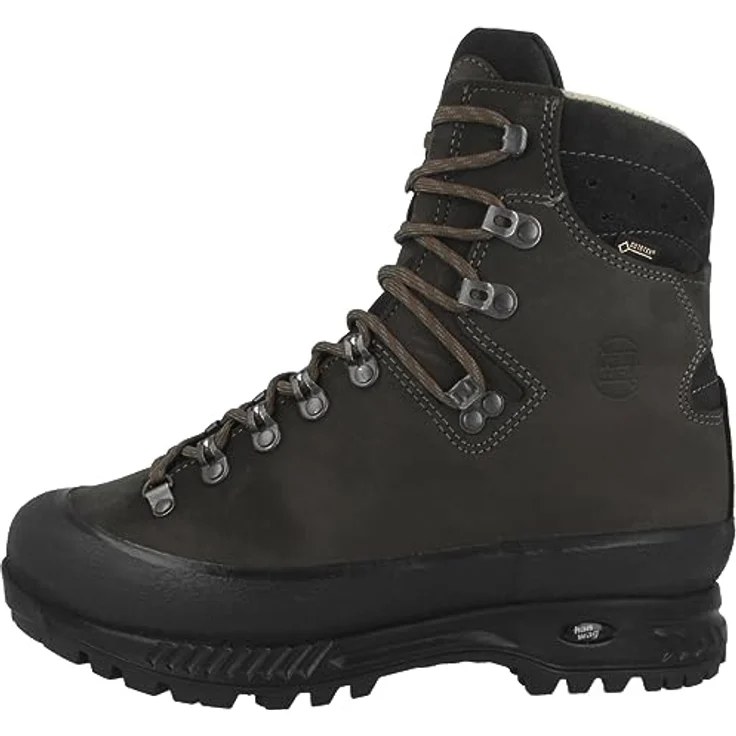 Hanwag Alaska GTX, Hochwertiger Wanderschuh mit GORE-TEX Futter, schwarz, Größe 44.5 – Bild 1