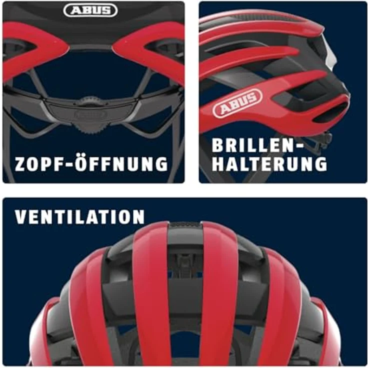 Abus AIRBREAKER Fahrradhelm – Bild 6