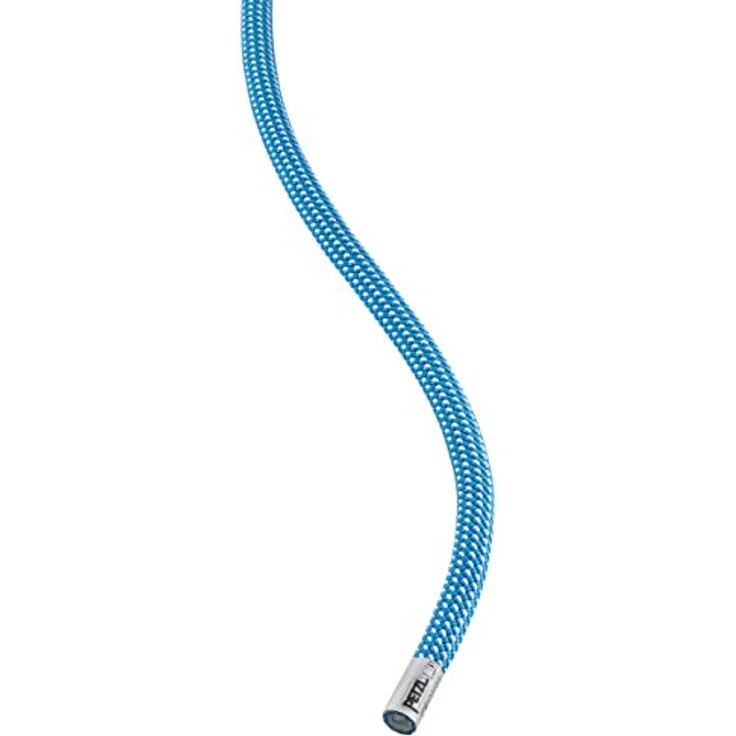 PETZL Arial Einfachseil, 9,5 mm Durchmesser mit Duratec-Dry-Imprägnierung, blau, 60 m Länge – Bild 1