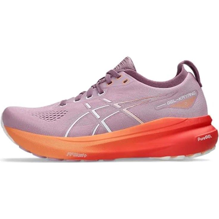 ASICS Performance GEL-KAYANO 31, Damen Laufschuhe mit 4D GUIDANCE SYSTEM und PureGEL Technologie, Schwarz, Größe 37 – Bild 1
