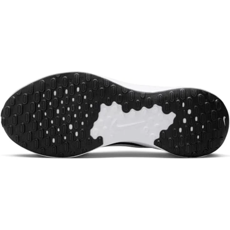 Nike Revolution 7, Laufschuh für Herren mit weicher Dämpfung und zusätzlichem Vorfußraum, schwarz, Größe 47 – Bild 4